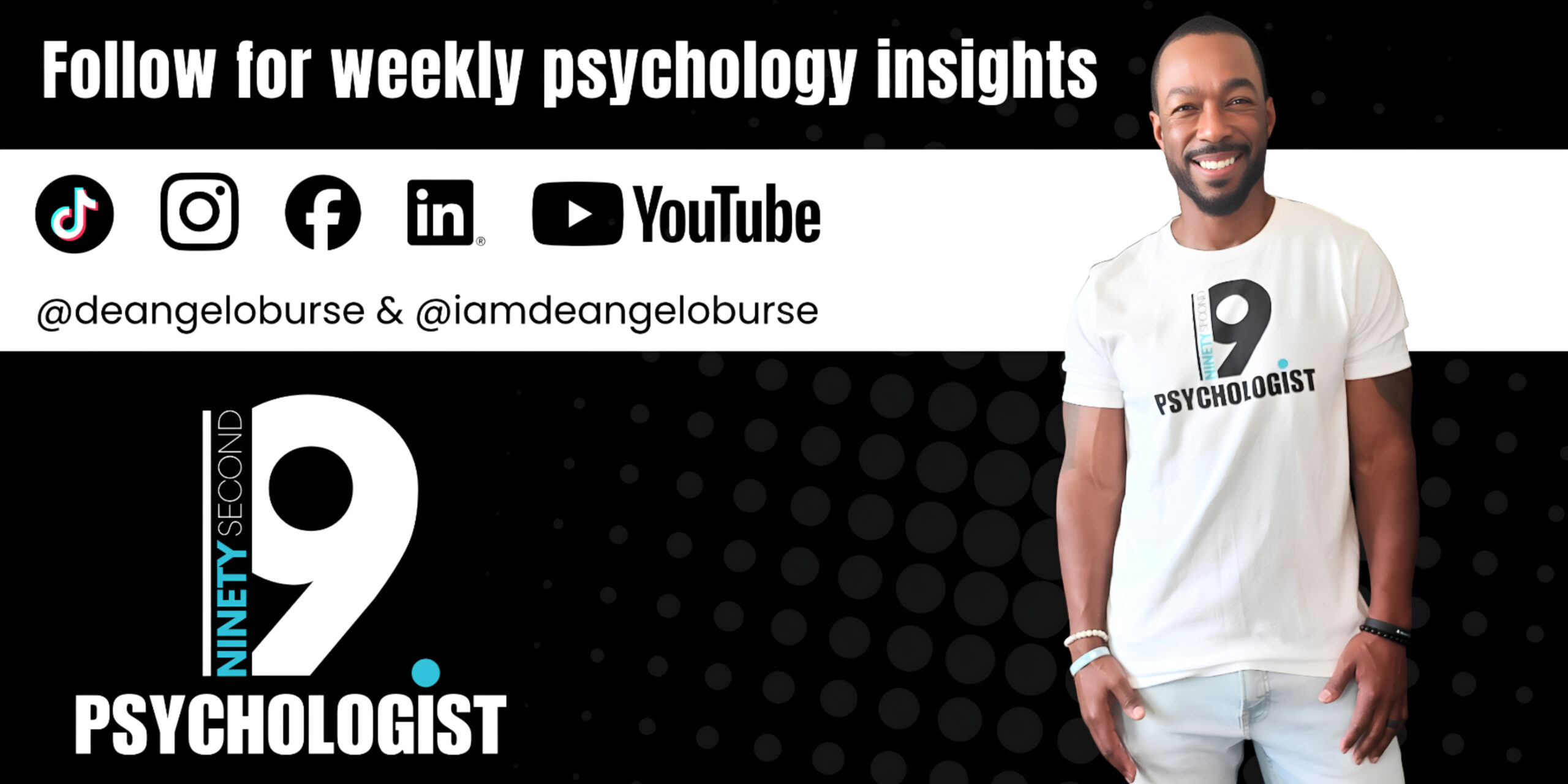 90-Second Psychologist with DeAngelo Burse. Follow for weekly psychology insights.