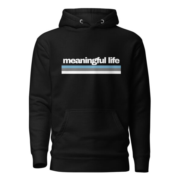 Unisex Meaningful Life Hoodie
(Black)