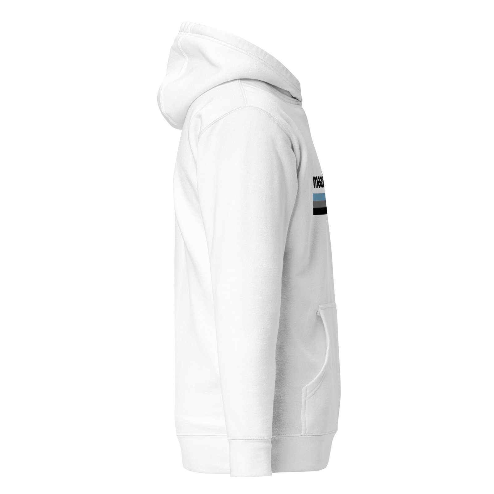Unisex Meaningful Life Hoodie
(White) - Image 4