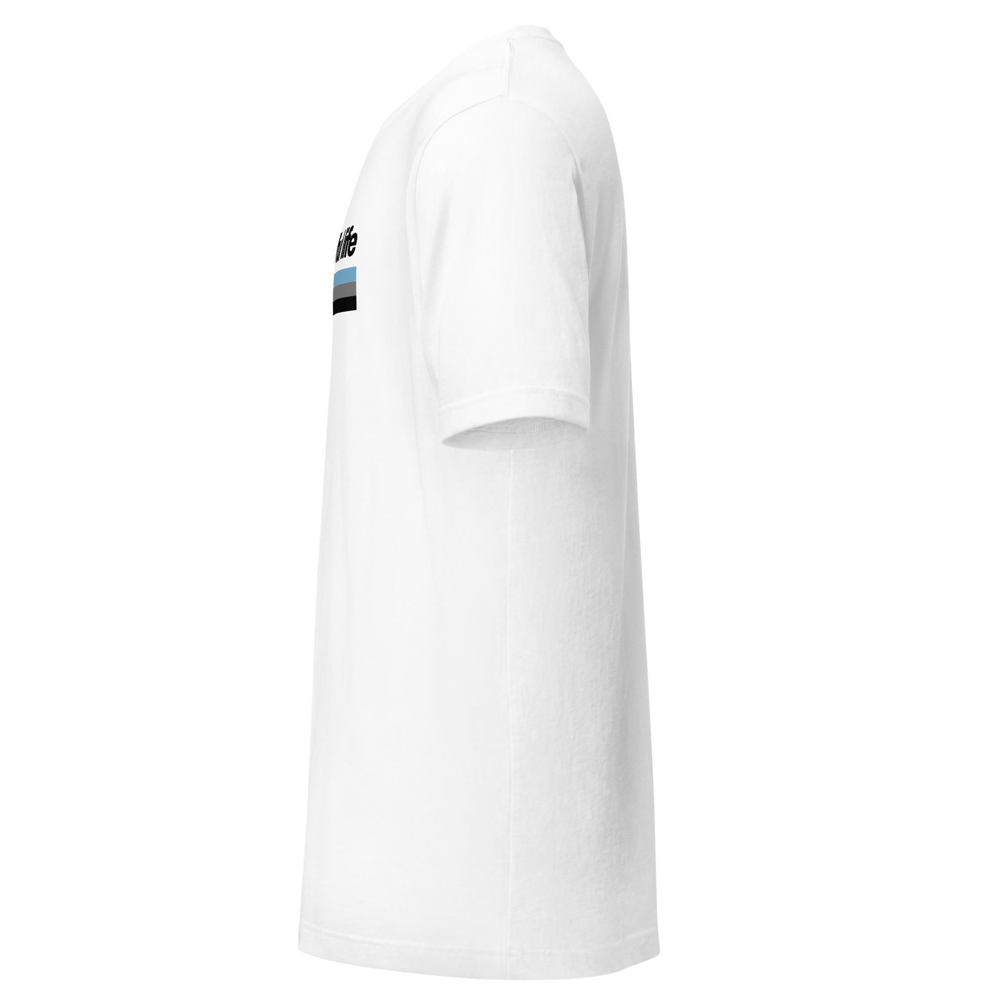 Unisex Meaningful Life T-Shirt
(White) - Image 4